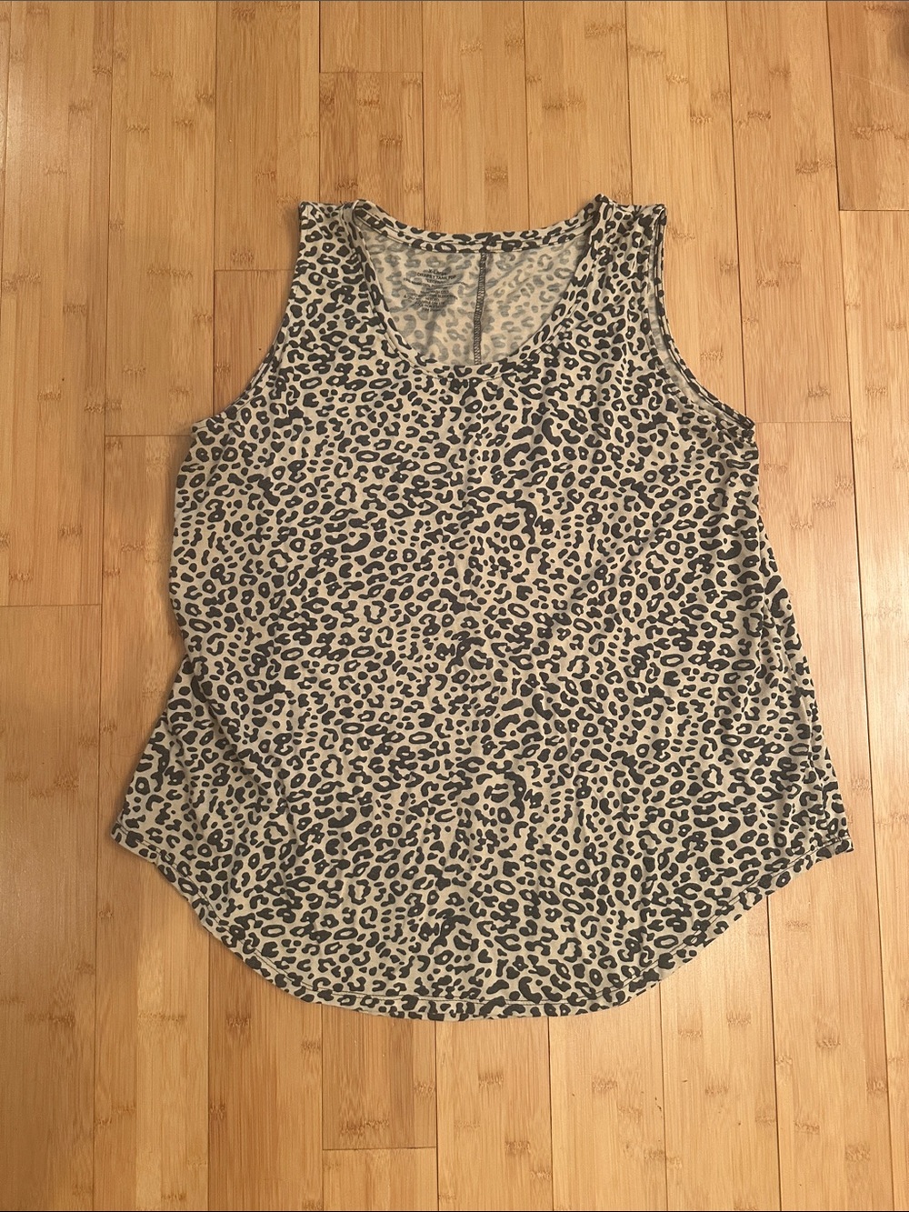 Hobby Lobby Beige and Black Leopard Print Tank